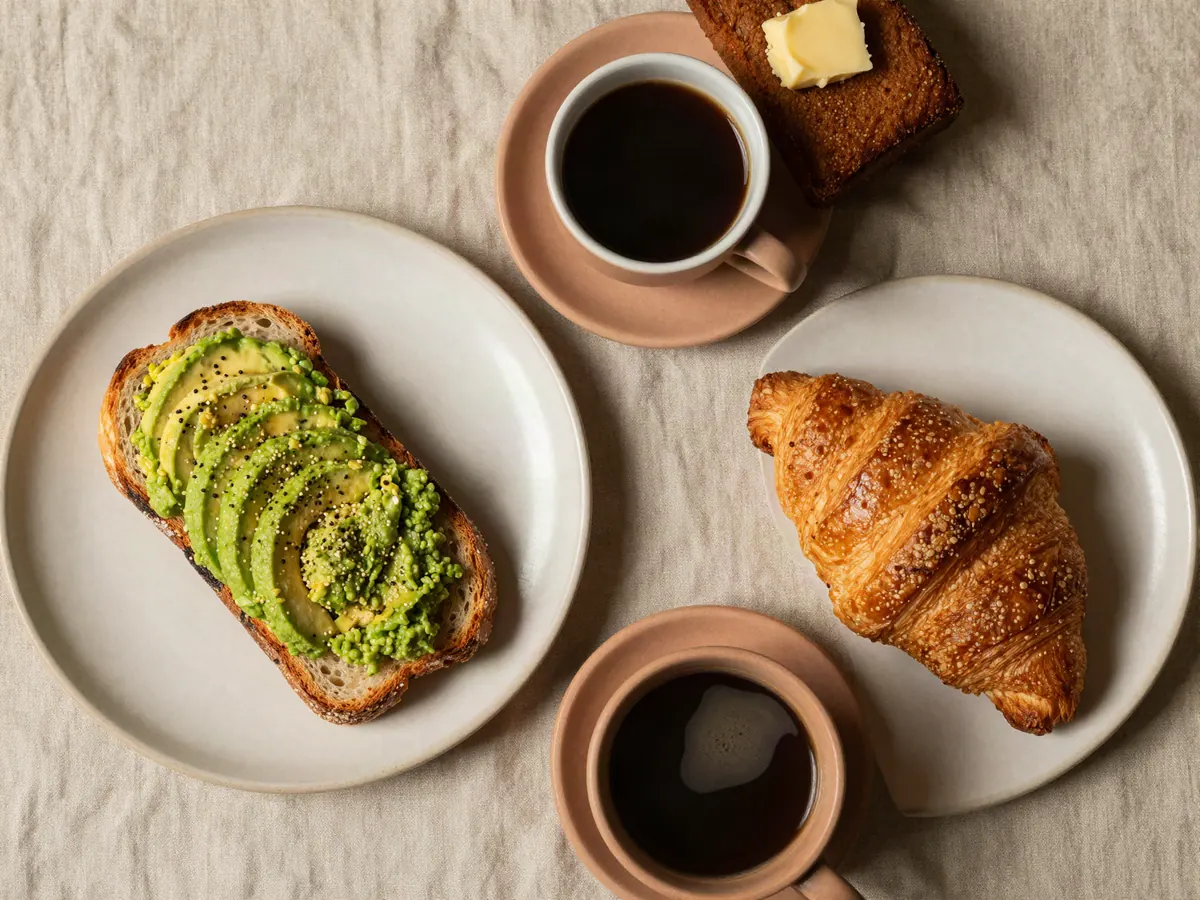 Breakfast spread