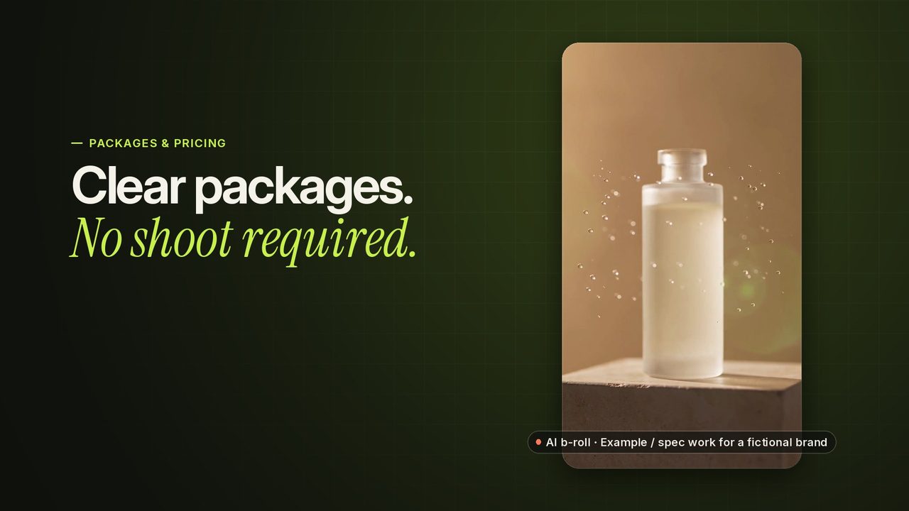 Poster frame from the pylotstudios packages promo video